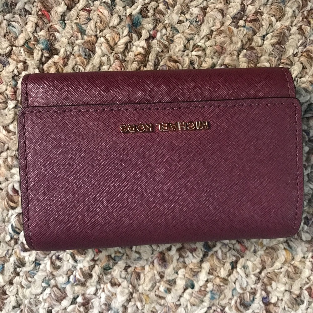 MK trifold wallet